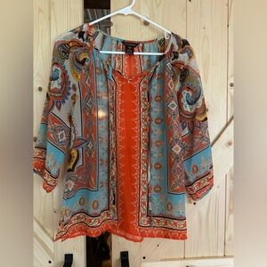 Multiples Blouse Sheer PM